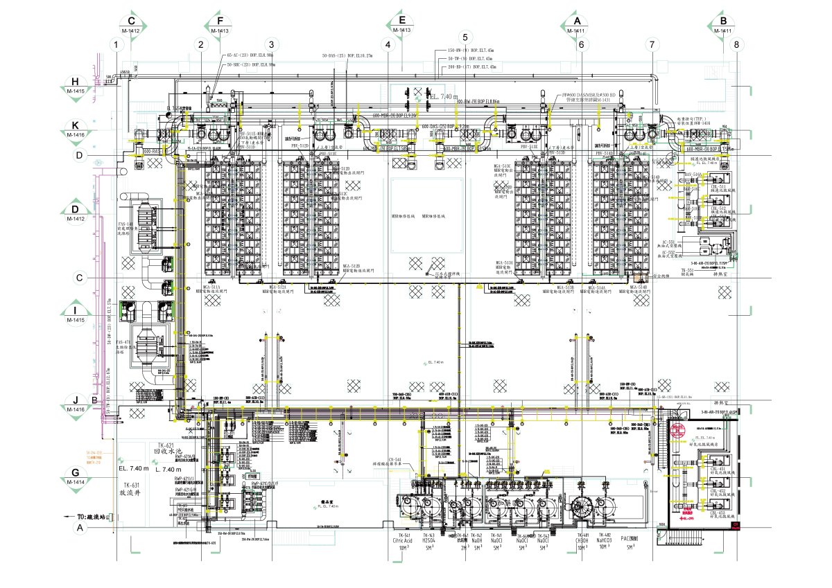薄膜系統設計與建設引用BIM系統 <br>是提升水質與再生水最重要一環