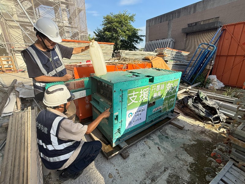 合水先進 × 丹娜絲颱風救災行動